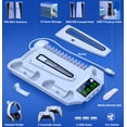 thumbnail image 7 of PS5 Stand Cooling Station for PS5 Slim, Dual Fast PS5 Controller Charging Station, PS5 Accessories for PS5 Digital/Disc Console, 7 of 7