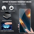 thumbnail image 6 of Pixel 8 Tempered Glass Screen Protector + Camera Lens Protector [ 3 + 3 Pack ][Fingerprint Unlock] [Anti-Scratch] [Case Friendly] Clear HD Protective Film for Google Pixel 8 5G, 6 of 6