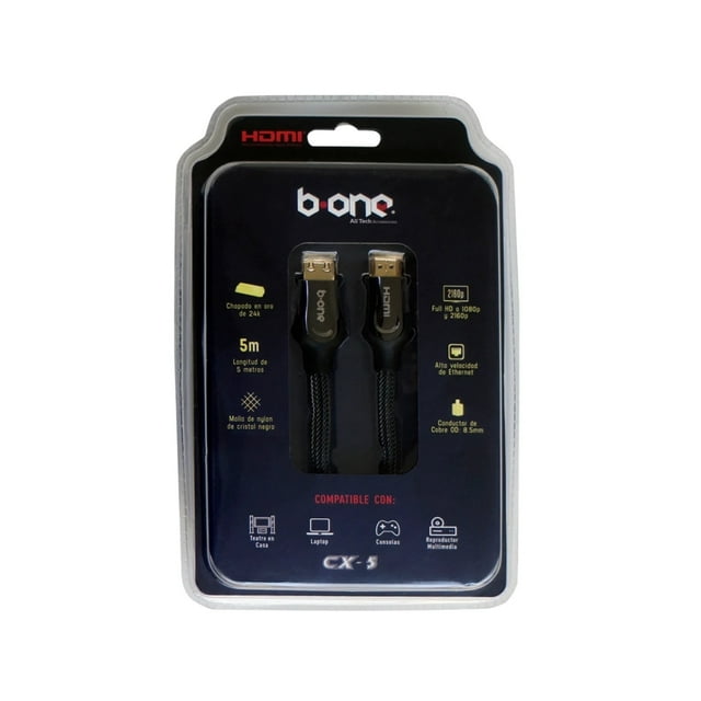 Cable HDMI 4K 5MT B-ONE Bone. CX-5