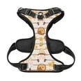 thumbnail image 5 of Lsque Cute Bee Gnome Dog Harness, No-Pull Pet Harness with 2 Leash Clips, Adjustable Soft Padded Dog Vest with Easy Control Handle for Large Dogs-Medium, 5 of 9