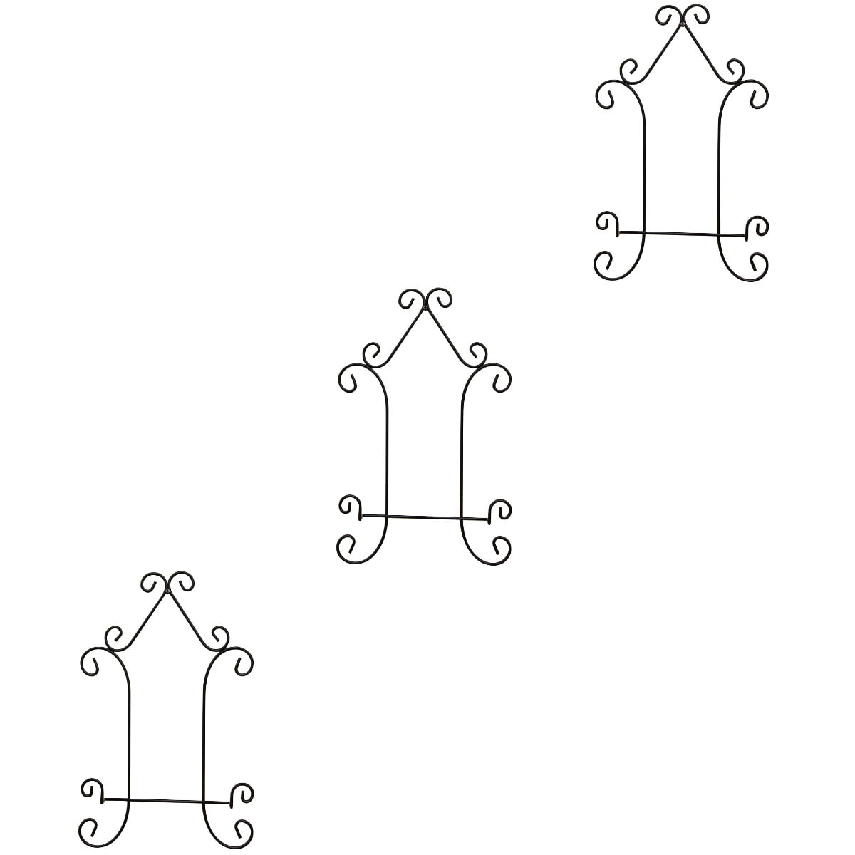 Set of 3 Ornament Bookmarks Elegant Display Stand