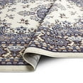 thumbnail image 4 of Home Dynamix Premium Sakarya Traditional Medallion Area Rug, Ivory/Blue, 21"x35", 4 of 7