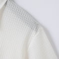 thumbnail image 6 of Men's Polo T Shirts Short Sleeve Quarter Zip Polo Tees Basic White Men's Clothing, 6 of 8
