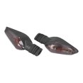 thumbnail image 1 of Motorcycle Turn Lamp, Turn Indicator Bright 2pcs Yellow Light  For Motorbike Black Lens,Transparent Lens, 1 of 8