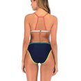 thumbnail image 4 of Bikini con estilo para mujer con almohadilla en el pecho sin soporte de acero Correa cómoda Traje de baño dividido Conjunto de dos piezas para la playa OAVQHLG3B Store lin121212, 4 of 4