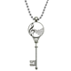 thumbnail image 1 of Flappg notas musicales Treble Clef Colgante Collar Vintage Llavero Plata Joyas Unbranded M, 1 of 3