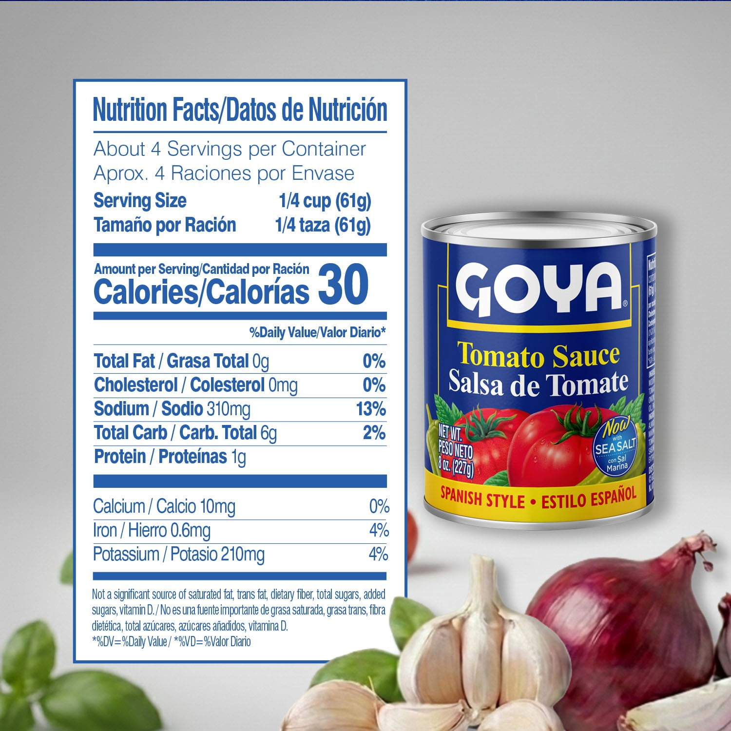 (8 pack) GOYA Spanish Style Tomato Sauce, 8 oz Can