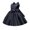 Navy, variant on Girls Satin Mini Princess Dresses Trendy Sleeveless Ruched A Line Bow Detail Gown for Wedding Birthday Party Pageant Holiday Ceremony Green 7-8 Years