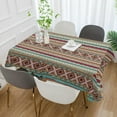 thumbnail image 4 of SKYSONIC Mexican Tablecloth Mexican Serape Blanket for Mexican Party Wedding Cinco De Mayo Fiesta Decorations Outdoor Picnics Dining Table Cover, Large Square Table Cloth 60x120In, 4 of 7