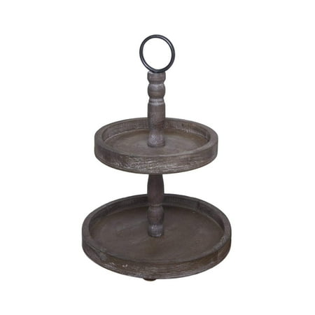 

Tiered Tray | Rustic Farmhouse Decor | Rustic Serving Cake Stand