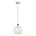 thumbnail image 3 of Innovations Lighting - White Mouchette - 1 Light Stem Hung Mini Pendant In, 3 of 7