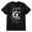 Black A, variant on Men's Black Short Sleeve Crew Neck T-Shirt, Little Steps Big Changes Mountain Path Graphic Tee for Summer Outdoor Casual Wear