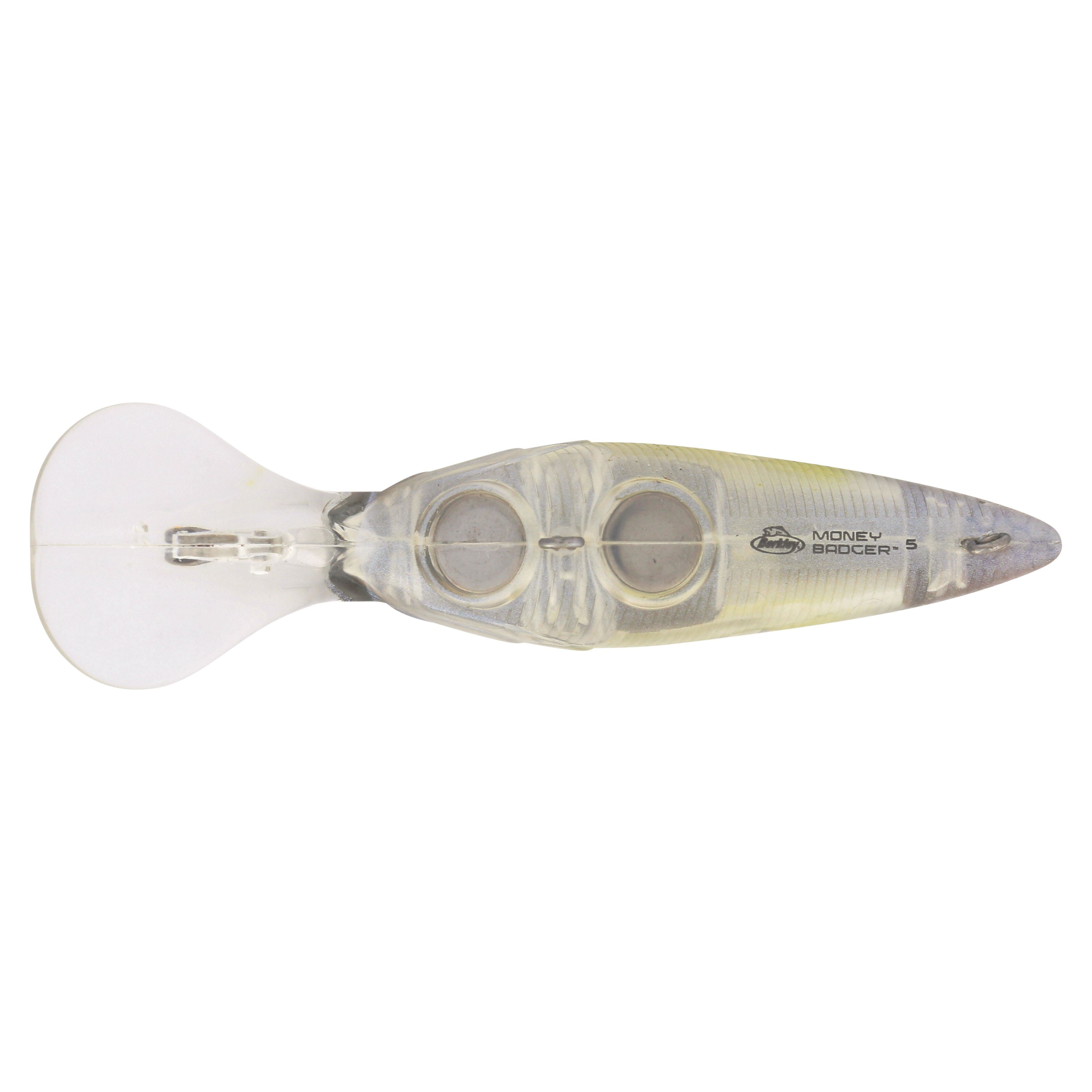 Berkley Money Badger Fishing Lure, Ghost Morning Dawn, 1/4 oz