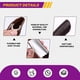 thumbnail image 5 of 10 Protectores de Dedos de , Dedales, Herramientas para Hacer Joyas A Mano, Paquete de Medio, Marrón, 5 of 9