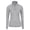 Gray, variant on Womens Merino Wool Zip Neck Thermal Top