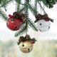 thumbnail image 5 of Colgantes para árbol de Navidad, decoración de Papá Noel, copos de nieve, pequeñas campanas, lazo de alce, estrella, bolsa de la suerte, colgante 2025 para niños, decoración de Año Nuevo, 5 of 5
