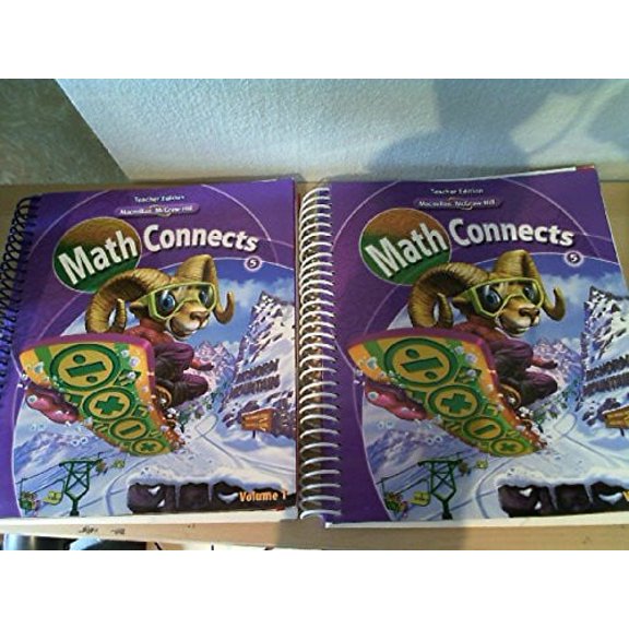 Pre-Owned Math Connects, 9780021060269, 0021060266, Paperback,