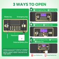 thumbnail image 3 of Caja fuerte MSYCOST con teclado digital y alarma, estantes ajustables, 3 of 9