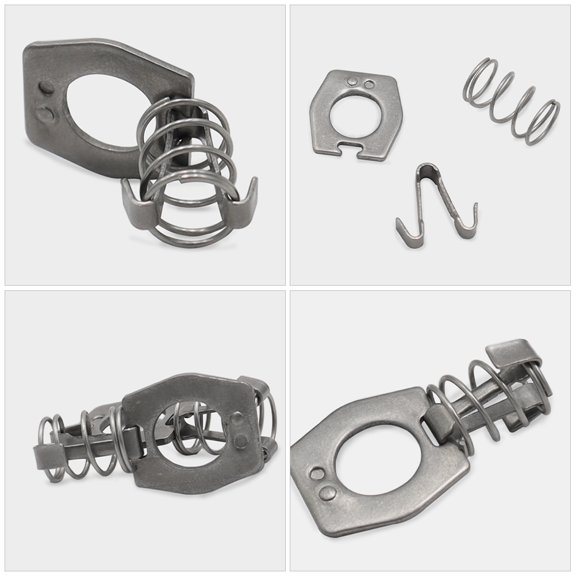 Masteelf 4pcs Rv Water Heater Cam Latch Metal Door Lock Fastener Cam Locking Stainless Steel For Hot Water Heater For Camper And Travel Trailer