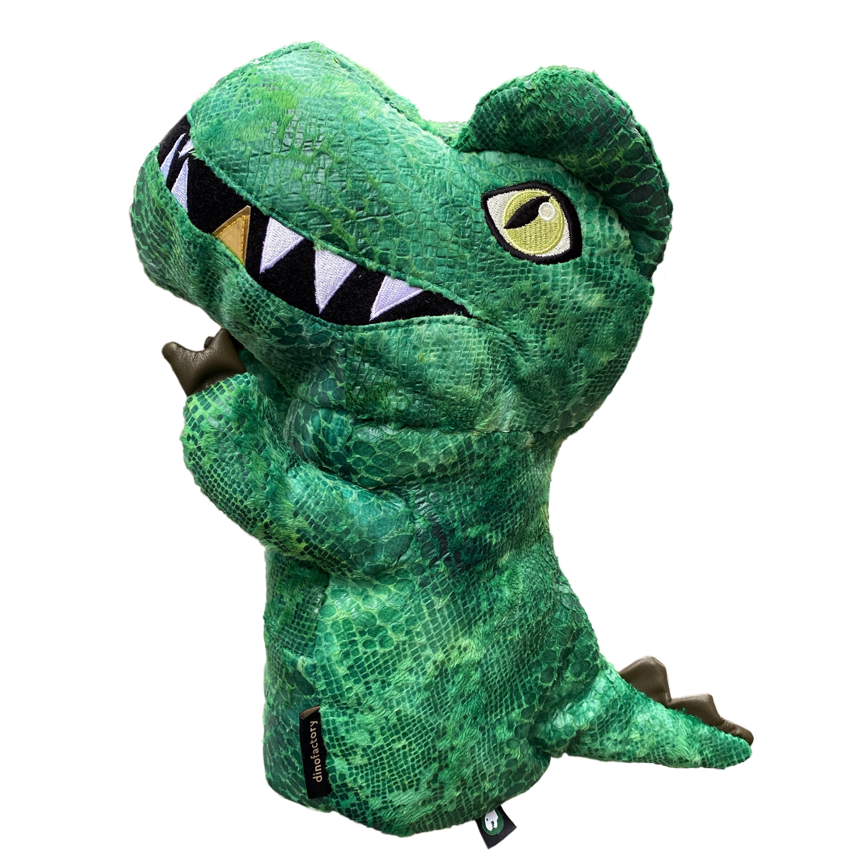 T-Rex Golf Head Cover Dinosaur Driver Headcover (Green)
