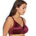 thumbnail image 3 of Women's Bali 3372 Double Support Lace Wirefree Spa Closure Bra (Sparkling Purple 36B), 3 of 4