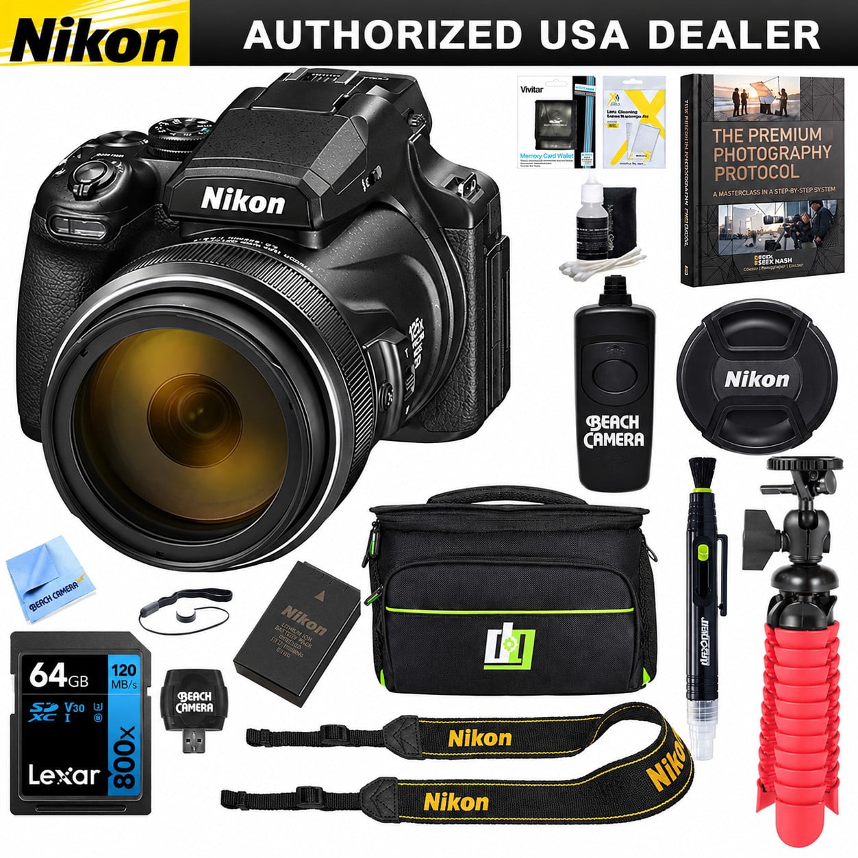 Nikon COOLPIX P950 Point Shoot Digital Camera, 26532: 83x Zoom