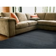 thumbnail image 3 of Feizy Durham Modern Solid, Blue, 2' x 3' Accent Rug Handmade Reversible Casual Design Carpet for Living Dining Bed Room, 3 of 8