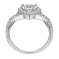 thumbnail image 3 of Anillo HUOGUO Love Diamond Fashion de aleación en forma de corazón, 3 of 4