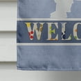 thumbnail image 4 of Carolines Treasures BB5540CHF Maltese Welcome Flag Canvas House Size  Large multicolor, 4 of 4