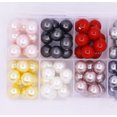 thumbnail image 6 of K-KED 90 PCS Mix Color Real Half Drilled Round Shell DIY 10mm With Box Loose Beads, 6 of 6