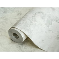 Elegant Textured Embossed Wallpaper, Non-Adhesive Wallcovering Roll 41.7" W X 393" H-113.8 sq ft