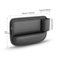 thumbnail image 3 of relayinert Leather Car Multifunction Seat Wear-Resistant Gaps Organizer Auto Console Console Storage Box Filler Cellphones with water cup, 3 of 6