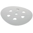 thumbnail image 1 of OULII Grey Plastic Toilet Chair Shower Board Comfortable Durable Commode Chair Accessory for Home Use, 1 of 8
