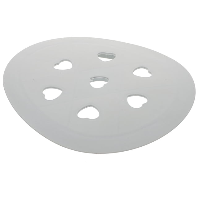 OULII Grey Plastic Toilet Chair Shower Board Comfortable Durable Commode Chair Accessory for Home Use