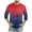 Red, variant on Ndbuld Shirts for Men Mens Henley Short Sleeve T-Shirt Cotton Casual Shirt Men Print Round Neck Casual Fashion Short Sleeve Round-Neck Blouses Shirts M-5XL,Blue L