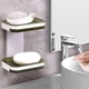 thumbnail image 4 of Xihbxyly Ofertas Lighten Del Día Prime Jabonera con Soporte para Jabón, Jabonera con Drenaje, Jabonera, Jabonera Portátil, Caja Desinfectante Práctica para Baño, Caja para Ducha de Baño, Jabonera par, 4 of 6