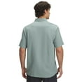 thumbnail image 2 of Men's Under Armour UPF 30 Drift Tide 2.0 Fitted Performance Short Sleeve Button-Down Shirt Color: Halo Gray Size: L, 2 of 4