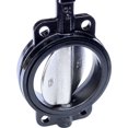 thumbnail image 4 of IrrigationKing RKLO6 Valve Papillon en Fonte, Style Levier, EPDM, Noir, 6 Pouces, 4 of 4