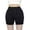 Black, variant on Women Plus Size Breathable Chafe Shorts Layering Chub Rub Inner Thigh Protector Smooth Fit Under Dresses