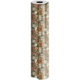 thumbnail image 2 of Jillson & Roberts Bulk Gift Wrap, Ornamental Beauty Gold, 1/2 Ream 417' x 24", 2 of 3