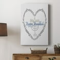 thumbnail image 5 of Hanukkah Heart Premium Gallery Wrapped Canvas - Ready to Hang, 5 of 9
