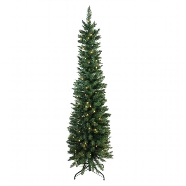 Northlight 32272821 6 ft. x 21 in. Pre-Lit Northern Balsam Fir Pencil ...