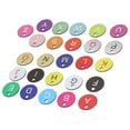 thumbnail image 4 of Numbered Tag Beekeeping Accessory 26PCS Beehive Numbered Tag Marker With Hole Round Beehive Label Beekeeping Accessory For Garden26 Color, 4 of 8