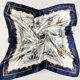 thumbnail image 1 of Pañuelo cuadrado de seda para mujer, pañuelo para la cabeza para dormir, pañuelo de satén, 1 of 4