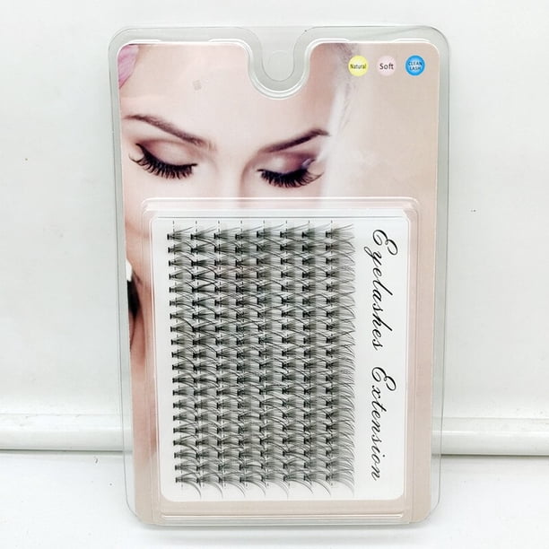 Pestañas postizas naturales, pestañas de visón individuales, extensiones de pestañas gruesas, herramientas de maquillaje, nuevo, 60 paquetes, 160 paquetes, 40D hola suerte unisex