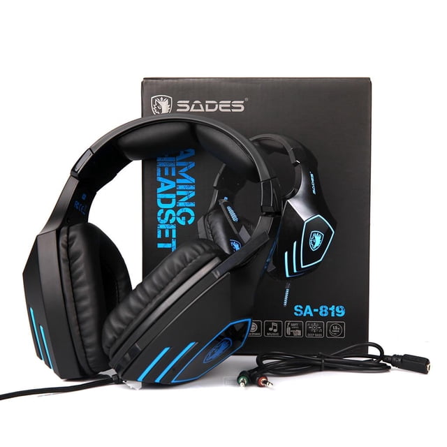 Auriculares para Videojuegos para Juegos de PC, Auriculares de 3,5 Mm con Micrófono sobre Control de Voz Macarena Auriculares para juegos ajustables