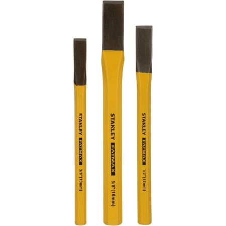UPC: 0076174165531 | STANLEY FatMax FMHT16553 3-Piece Cold Chisel Set