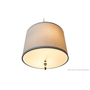 17.5 Round Diffuser Translucent by Home Concept frosted White (will Soften Light from Drum Lampshades and Pendants)