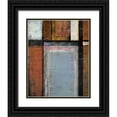 thumbnail image 1 of Holsinger, Joel 12x14 Black Ornate Wood Framed with Double Matting Museum Art Print Titled - Blue Construct, 1 of 4