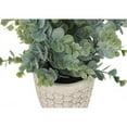 thumbnail image 5 of Artificial Plant - 13" Tall - Indoor - Table - Potted - Green Leaves, 5 of 5
